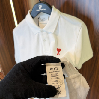 Ami Paris Polo Yaka Premium Tshirt  T-1