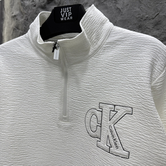 Calvin Klein Yarım Fermuarlı Sweatshirt
