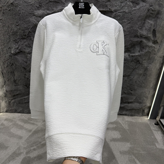 Calvin Klein Yarım Fermuarlı Sweatshirt