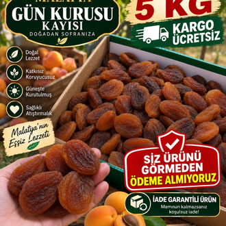 5 KG GÜN KURUSU KAYISI