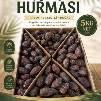 İRİ BOY KUDÜS HURMA 5 KG 