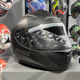 Axxis Draken S Kask MP4 B1 Matt Black