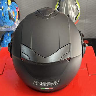 Free-m FE-665 Yarım Kask MAT BLACK