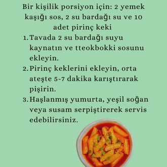 200 gr. Ekstra Acı Tteokbokki & Rabokki Sos