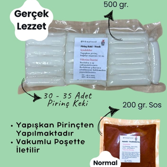 500 gr Teok & 200 gr Normal Acılıkta Sos