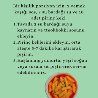 500 gr Teok & 200 gr Normal Acılıkta Sos