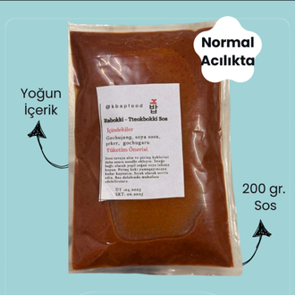 200 gr. Tteokbokki & Rabokki Sos
