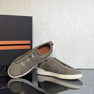 Zegna Crocodile Triple Stitch