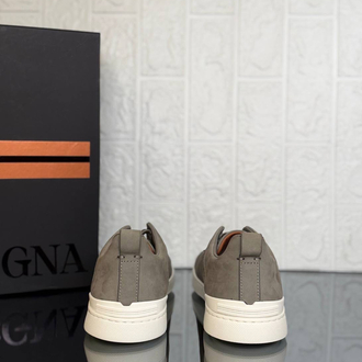 Zegna Crocodile Triple Stitch
