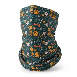 Pati Desenli Çok Amaçlı Bandana Buff –Boyunluk