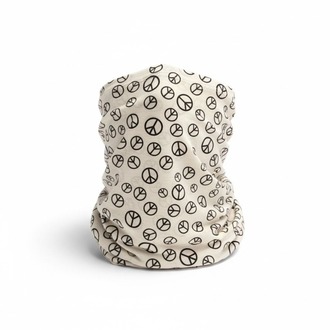 Barış Sembolü Desenli Çok Amaçlı Bandana Buff Boyunluk
