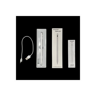 IOS ve Android Uyumlu Universal Dokunmatik Stylus Kalem - Beyaz
