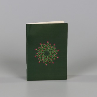 A6 Çiçek Döngüsü Defter(Koyu Yeşil)