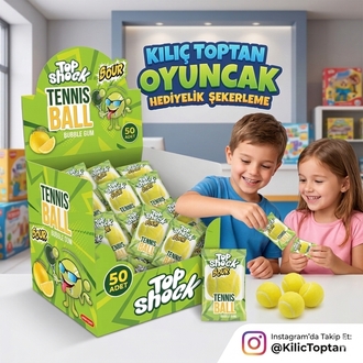 Limon Aromalı Ekşili Sakız 50 Adet