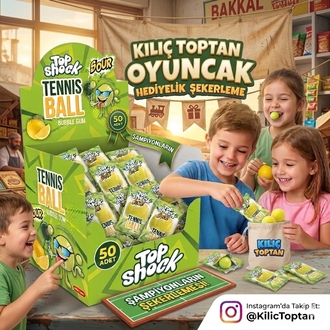 Limon Aromalı Ekşili Sakız 50 Adet
