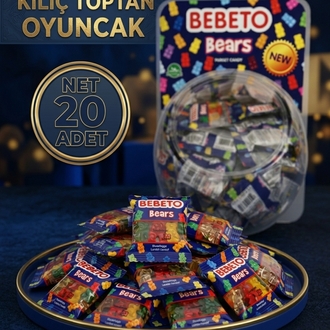 Bebeto Bears Ayıcık Jelibon 20 Adet