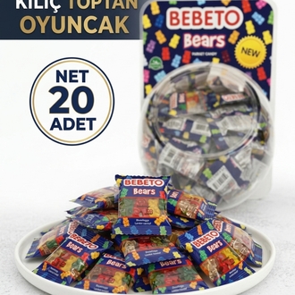 Bebeto Bears Ayıcık Jelibon 20 Adet
