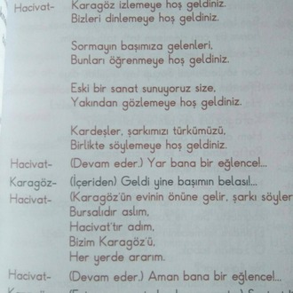 Hacivat Karagöz Sahne Seti