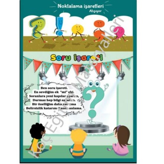 Noktalama İşaretleri Atışıyor Poster Seti