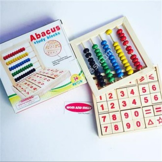 Ahşap Abaküs Seti