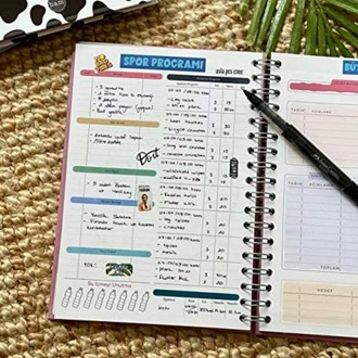 Ne Biliyim Tasarımlı Konuşan Ajanda