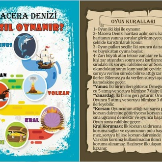 Tüm Sınıflar Macera Denizi (5,6,7,8)