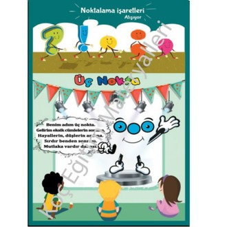 Noktalama İşaretleri Atışıyor Poster Seti