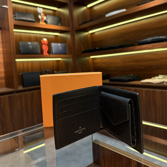 Louis Vuitton Gri Baskılı Cüzdan