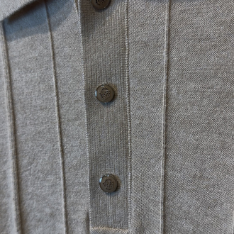 Loro Piana Özel Kumaş Polo Yaka Triko Tshirt