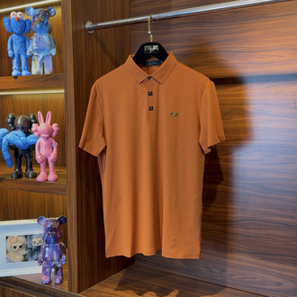 Zegna Özel Kumaş Polo Yaka Kremit Tshirt