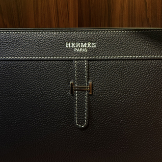 Hermes Siyah Clutch Bag ( Şifreli Kilit )