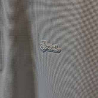 Loro Piana Özel Kumaş Polo Yaka Beyaz Tshirt