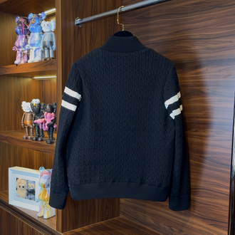 Moncler Kaz Tüyü Çelik Örme Ceket Siyah