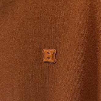Hermes Özel Kumaş Kremit Rengi Tshirt V155