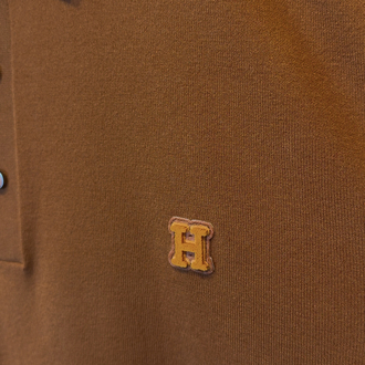 Hermes Özel Kumaş Polo Yaka Kremit Tshirt