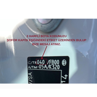 COROLLA 2019-2025 İNCE SPOİLER BAGAJ ÜSTÜ