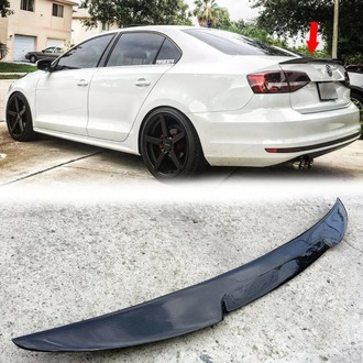 Volswagen Jetta 2011 2017 Parlak Siyah M4 Spoiler