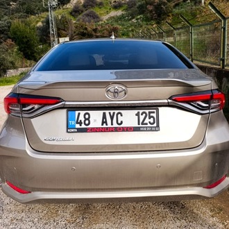 Corolla 2019-2026 GR Astarlı Spoiler Renk Opsiyonlu