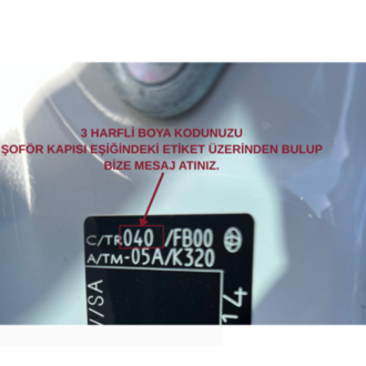 Corolla 2019-2026 GR Astarlı Spoiler Renk Opsiyonlu