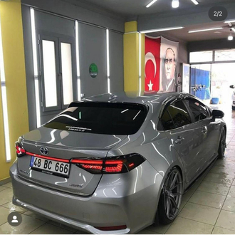 COROLLA 2019-2025 İNCE SPOİLER BAGAJ ÜSTÜ