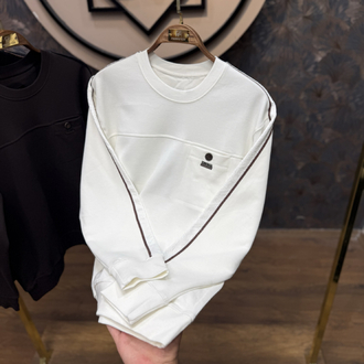 PREMIUM ZEGNA OMUZ DETAYLI SWEAT(BEYAZ)