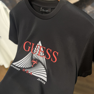 PREMIUM GSS BASKILI BASİC T-SHIRT (SİYAH)