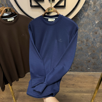 PREMIUM GANT KIRIŞMAZ KUMAŞ SWEAT(LACİVERT)