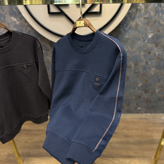 PREMIUM ZEGNA OMUZ DETAYLI SWEAT(LACİVERT)