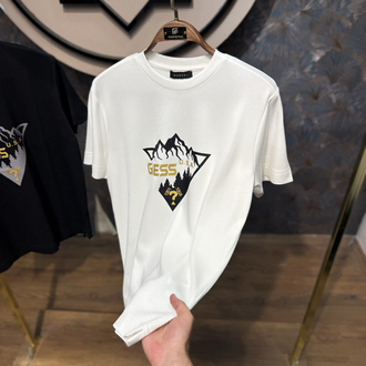 PREMIUM GSS KIRIŞMAZ KUMAŞ T-SHIRT (BEYAZ)