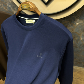 PREMIUM GANT KIRIŞMAZ KUMAŞ SWEAT(LACİVERT)
