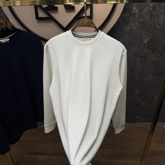 PREMIUM GANT KIRIŞMAZ KUMAŞ SWEAT(BEYAZ)