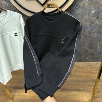 PREMIUM ZEGNA OMUZ DETAYLI SWEAT(SİYAH)