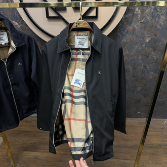 PREMIUM BURBERRY ASTAR DETAYLI MEVSİMLİK MONT(SİYAH)
