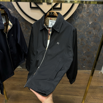 PREMIUM BURBERRY ASTAR DETAYLI MEVSİMLİK MONT(SİYAH)